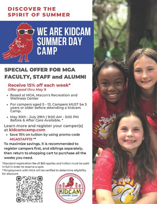 Kidcam Camp flyer.